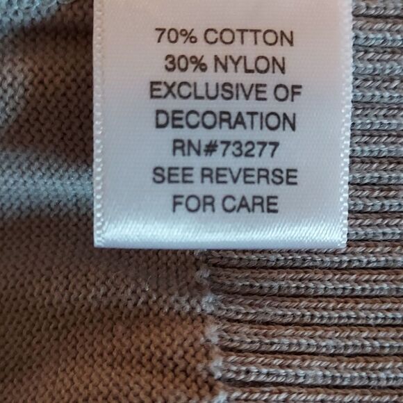 Elle Ruffle Front Grey Cardigan - Picture 7 of 8